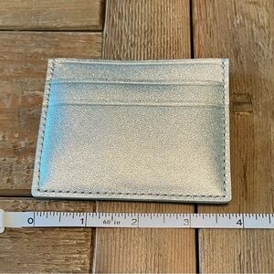 Madewell Silver Card Holder